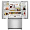 KitchenAid 20 cu. ft. French Door Refrigerator in Stainless Steel, Counter Depth 1