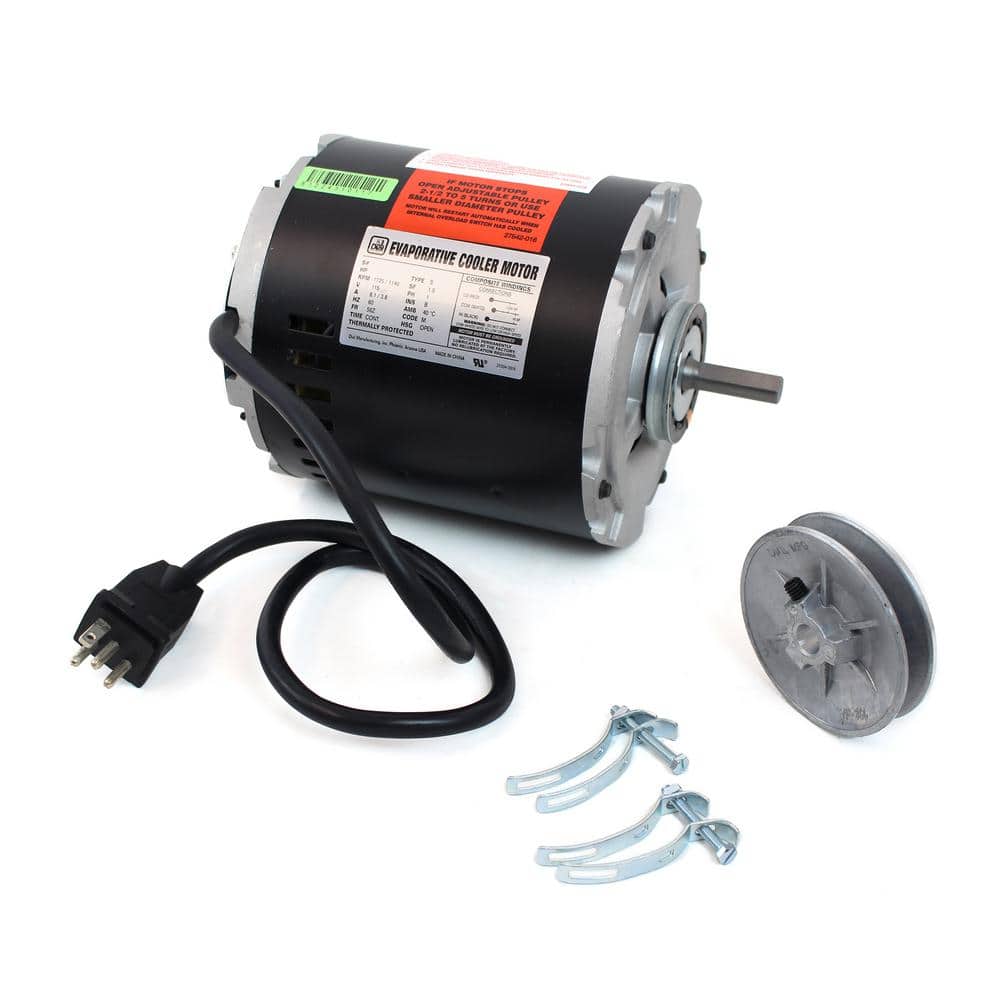 DIAL 2-Speed 3/4 HP Evaporative Cooler Motor Kit 2569 The Home Depot
