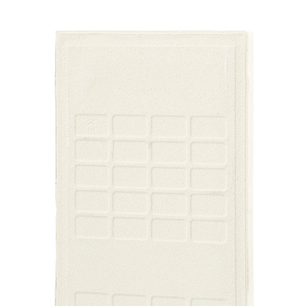 Modern Dimensions 4-1/4 in. x 12-7/8 in. Glazed Ceramic White Subway Tile (