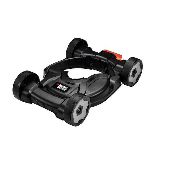 BLACK+DECKER Removable Wheeled Deck for 12 in. Electric Straight Shaft Single Line 3-in-1 String Grass Trimmer/Lawn Edger/Push Mower