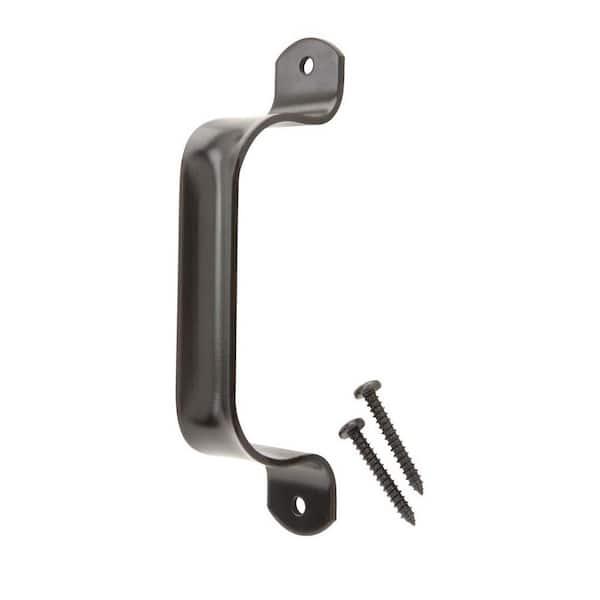 Everbilt 6-1/2 in. Black Heavy-Duty Door Pull