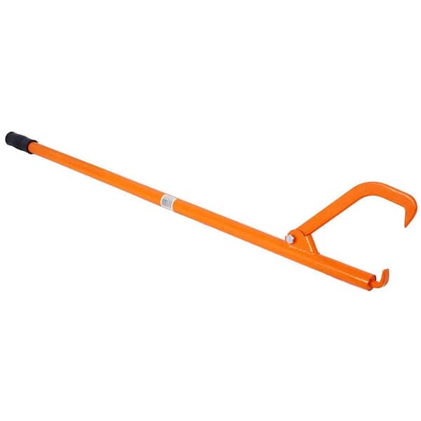 Ami 48in Steel Cant Hook, Retractable 14in Opening, Heavy-Duty