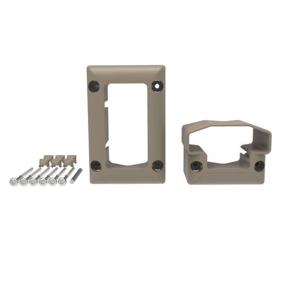 RDI White 45 Degree Level Mounting Bracket Kit - 1 Pair Original Rail