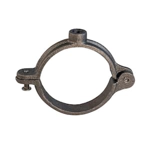 3 in. Hinged Split Ring Pipe Hanger in Uncoated Malleable Iron