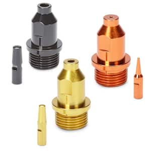 Spray Tip Multi Pack in Orange, Yellow and Black Super Finish Max (3-Pack)