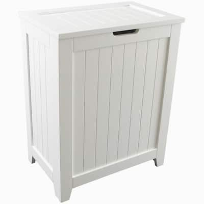Wooden Bathroom Organizer Hamper with Lid for Bathroom Laundry Bedroom 40 x 40 x 61cm costoffs Laundry Bin Basket Wooden Bathroom Organizer Hamper with Lid for Bathroom Laundry Bedroom 40 x 40 x 61cm costoffs Laundry Bin Basket