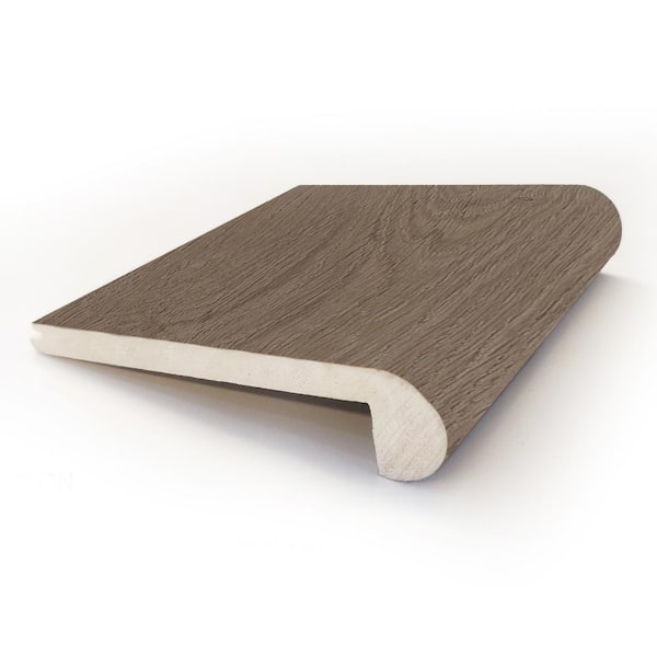 ASPEN FLOORING Hiddleston 1 in. Thick x 4.33 in. Width x 94.5 in. Length Rigid Core Stair Nosing Vinyl Molding