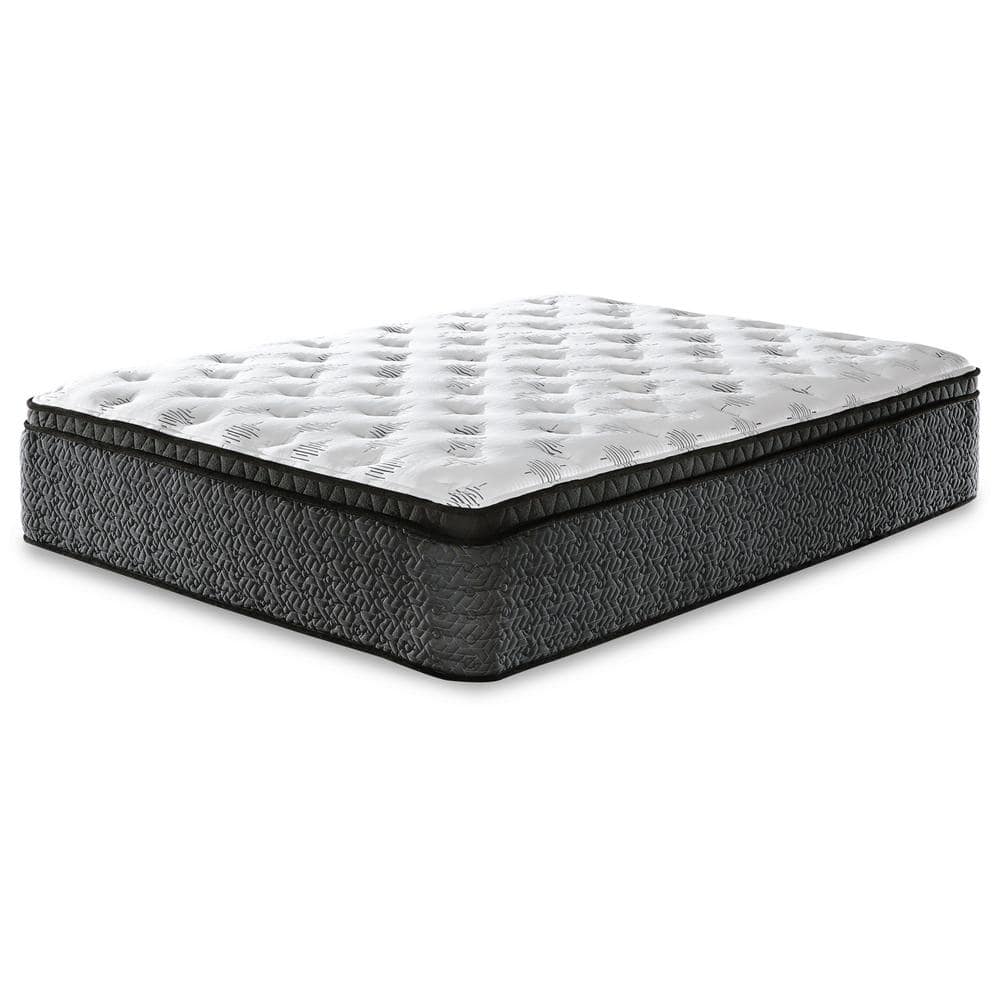 Signature DESIGN BY ASHLEY Ultra Luxury ET with Memory Foam California King Plush Hybrid 16 in. Bed-in-a-Box Mattress