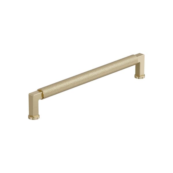 Balata 7-9/16 in. (192 mm) Center-to-Center Golden Champagne Bar Cabinet Pull