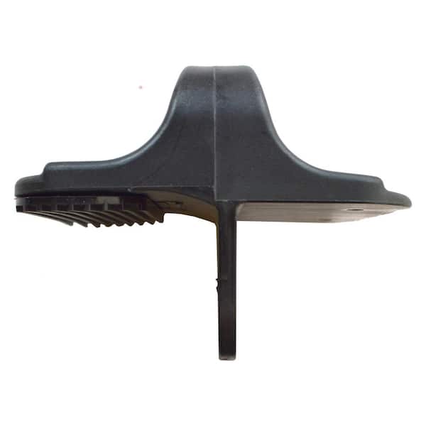 Black Nylon Polymer Gate Handle and Stop