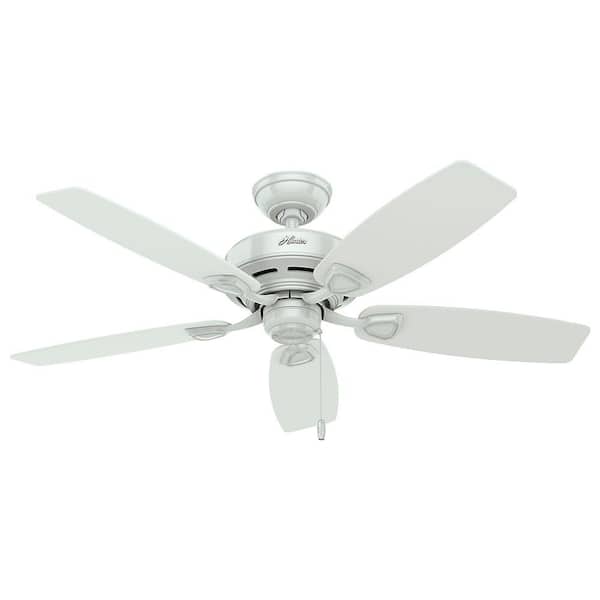 Hunter Sea Wind 48 in. Indoor/Outdoor White Ceiling Fan For Patios or Bedrooms