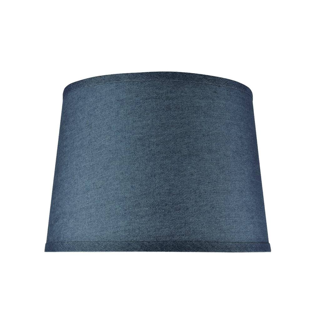 denim blue lamp shade