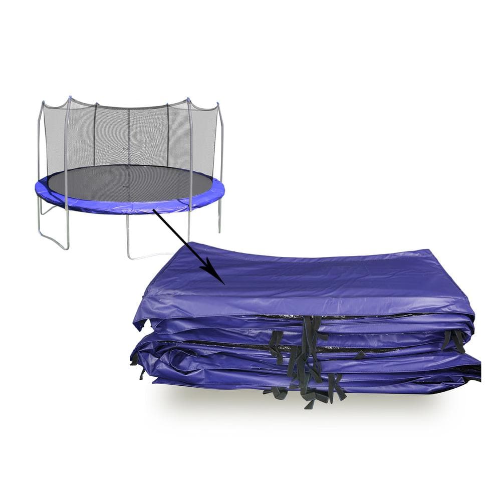 Blue PVC 10'' x 10'' Trampoline Spring Pad
