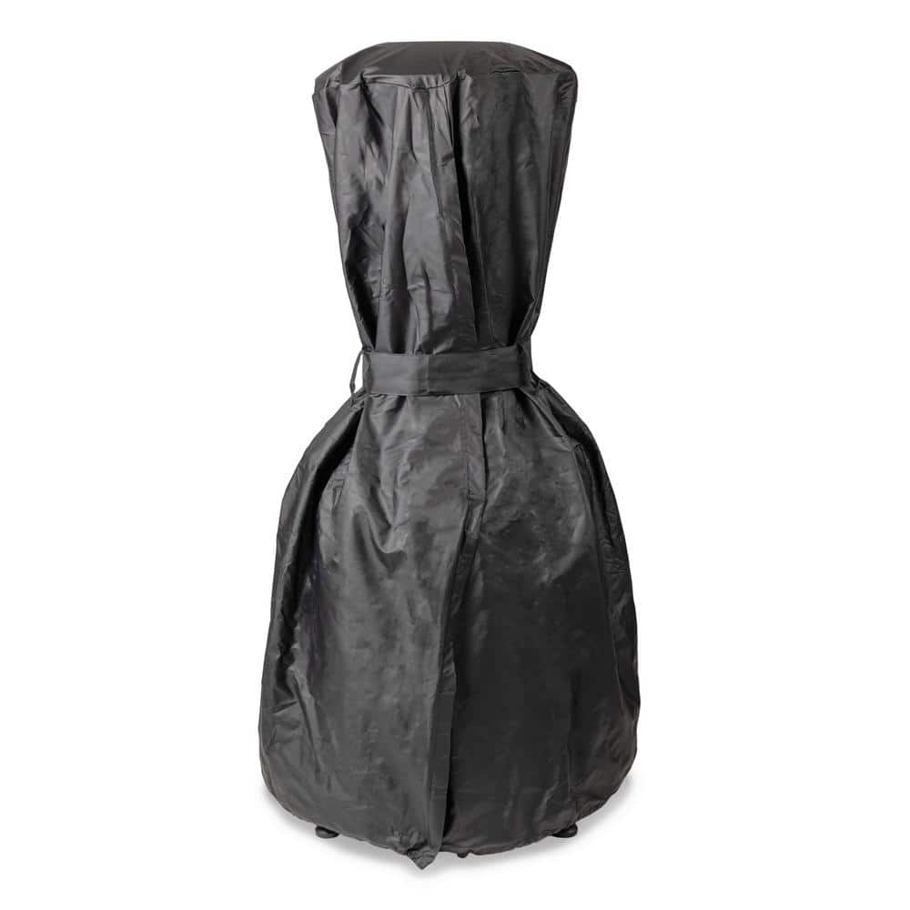 TIKI Propane Fire Pit Cover, Use With Propane Fire Pit Base, Heater Attachment, and Table Attachment, Weatherproof, Black