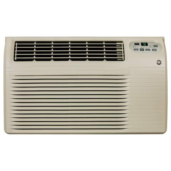 GE 10,100/9,900 BTU 230/208-Volt Through-the-Wall Air Conditioner with Heat and Remote