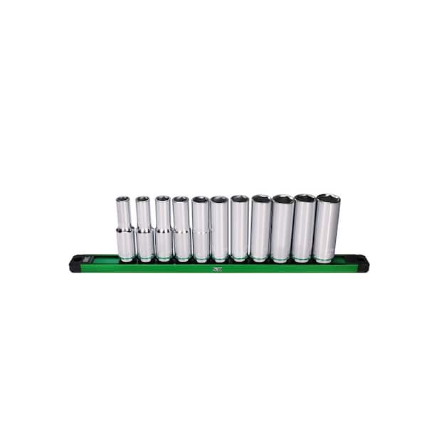 SK01349 Metric 1/2-In Drive Set Deep Socket Set-(11 Piece)