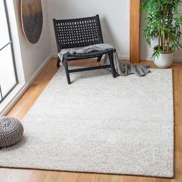 Glamour Beige 8 ft. x 10 ft. Geometric Diamonds Area Rug
