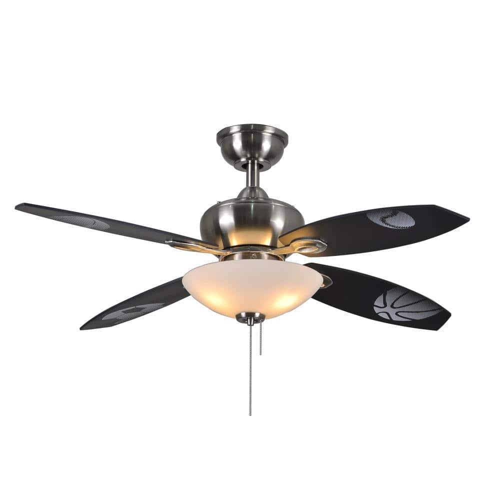 Hampton Bay Everstar II 44 in. Indoor Brushed Nickel Ceiling Fan 