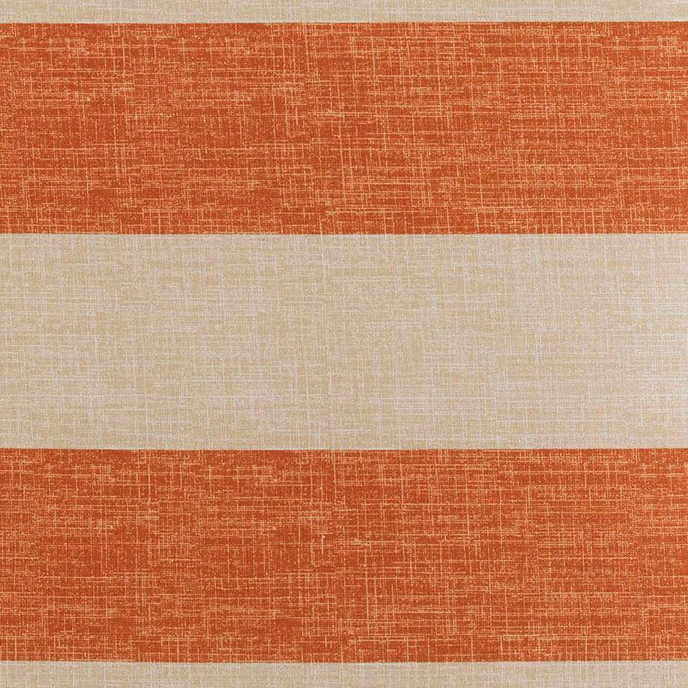 Euro Palmiers Orange and Ivory Cotton Sham