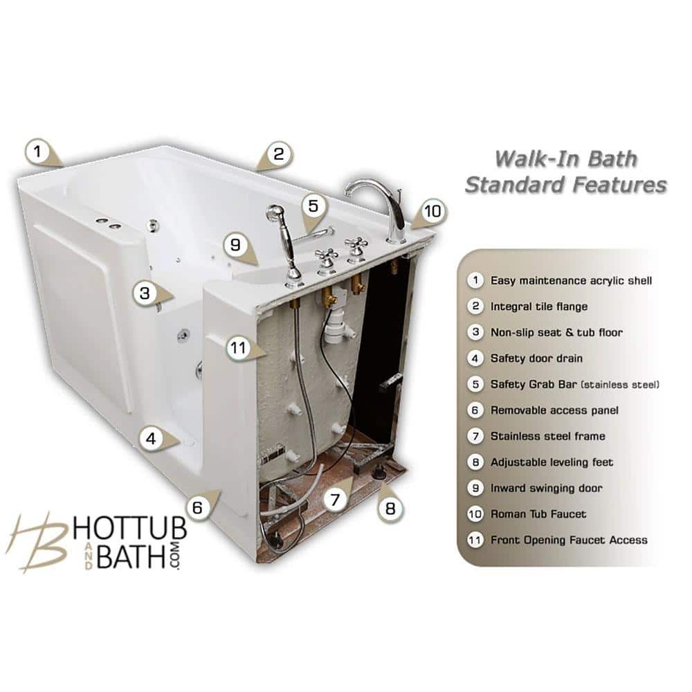 27 Best Walk in Tub Reviews 2023 & Consumer Reports