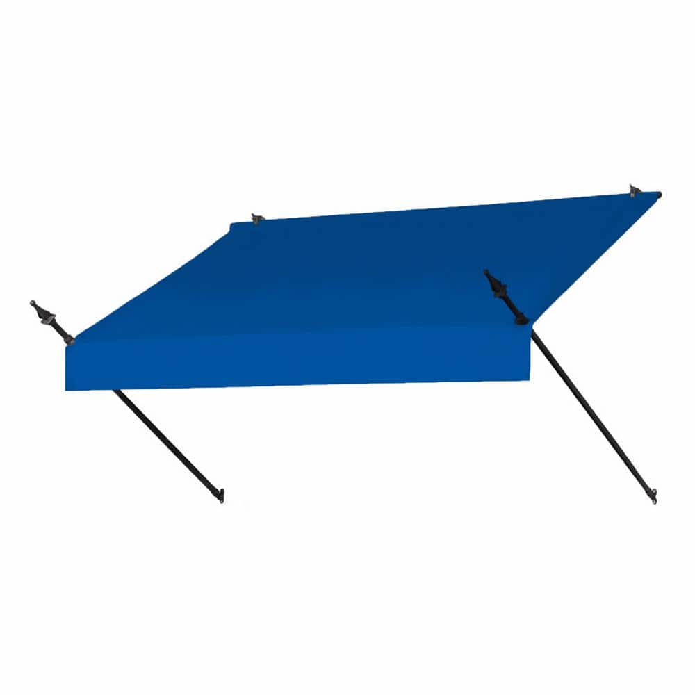 Awnings in a Box 6 ft. Designer Manually Retractable Awning (36.5 in. Projection) in Pacific Blue -  3020432