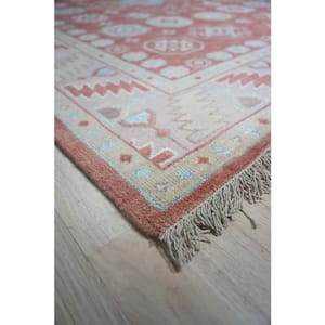 Rust 9 ft. x 12 ft. Hand-Knotted Wool Classic Timeless Rug Area Rug