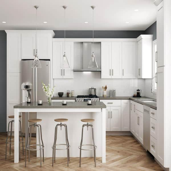 Shaker Cabinet Accessories in White - Kitchen - The Home Depot