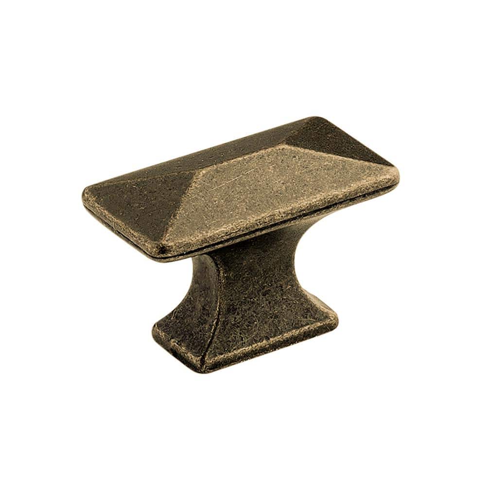 Windover Antique Rectangular Modern Cabinet Knob