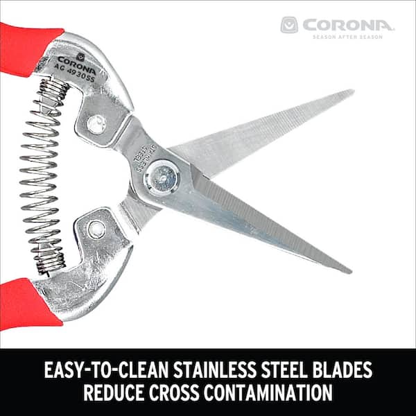 Corona Long Straight Snip Stainless Steel AG 4930ss for sale online 