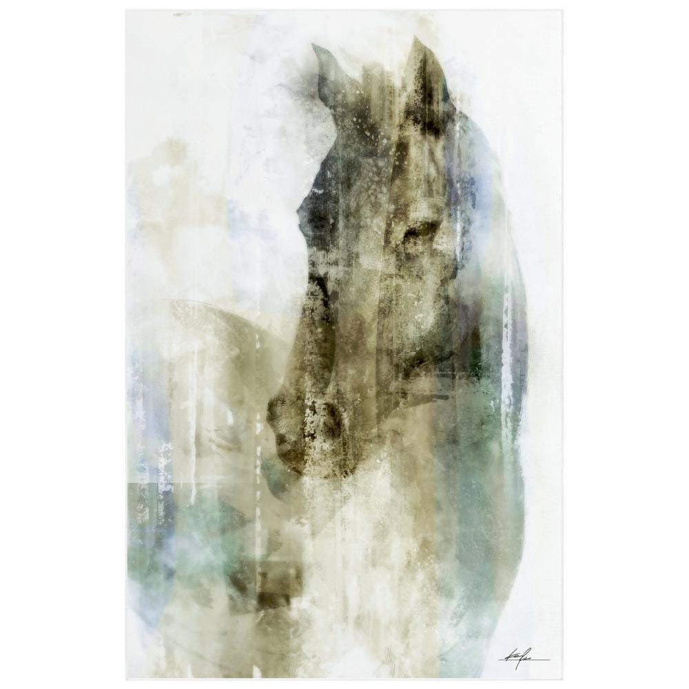 Multi-Colored 5 ft. x 8 ft. Majestic Steed Washable Horse Art Area Rug price history on PriceWatchPro