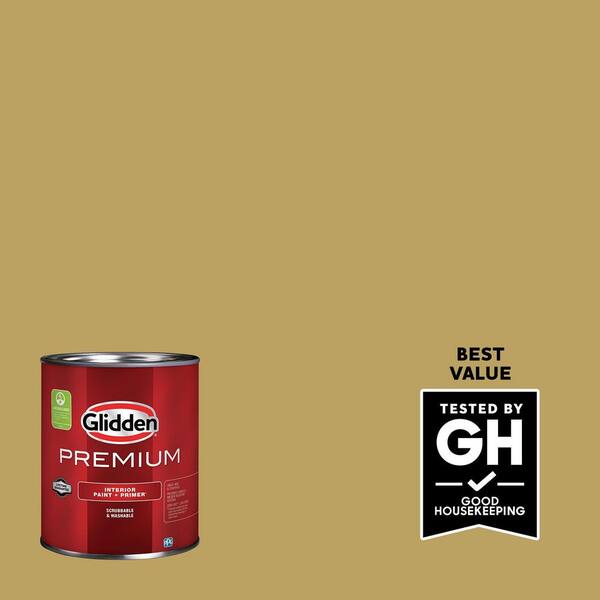 Glidden Premium 1 qt. PPG1108-6 Shutter Bug Flat Interior Latex Paint