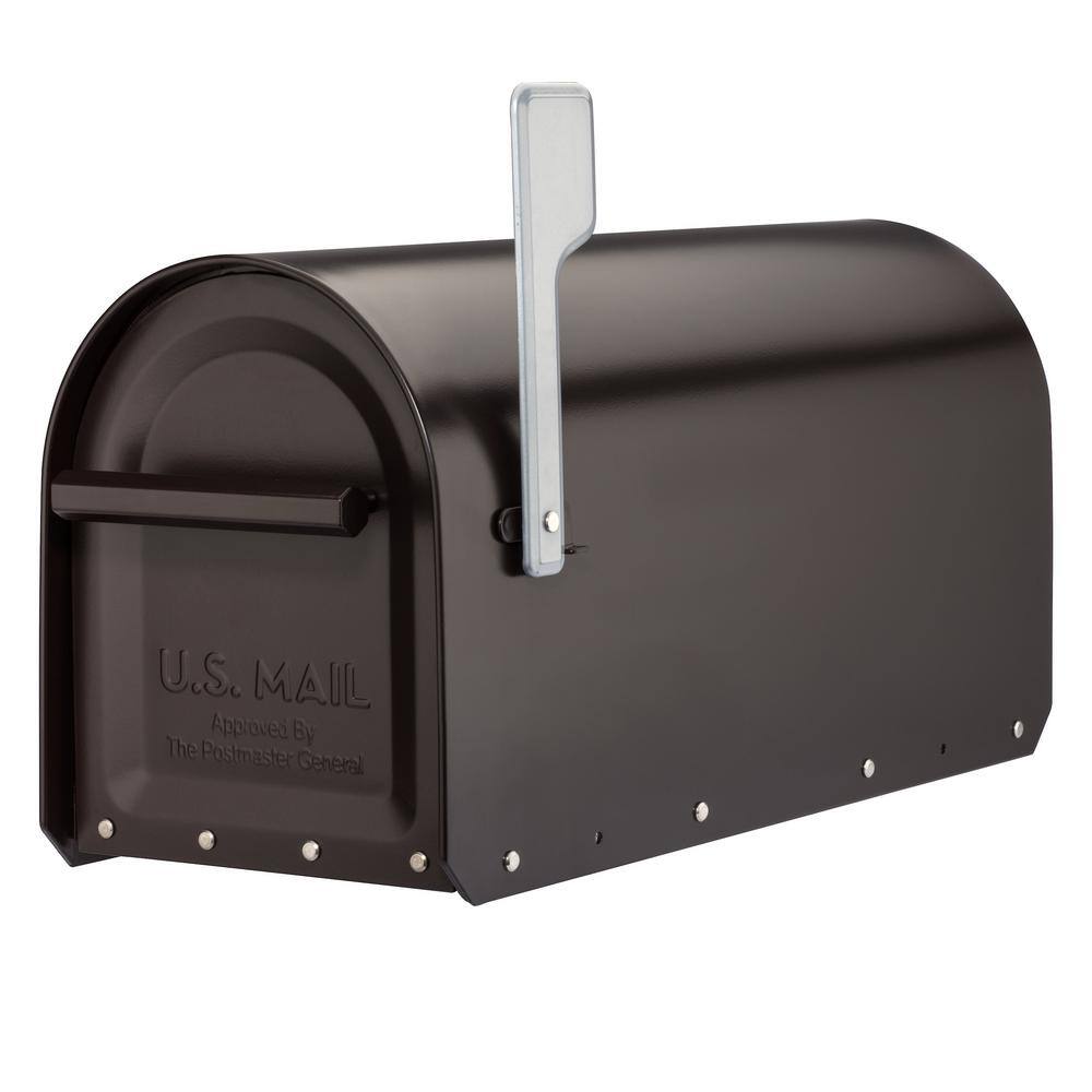 Architectural Mailboxes Sequoia Rubbed Bronze, Large, Steel, Heavy Duty ...