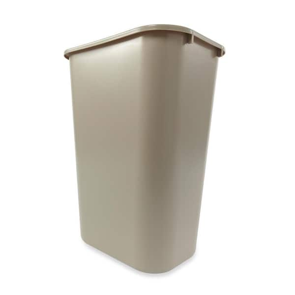 Rubbermaid® Office Trash Can - 10 Gallon, Beige