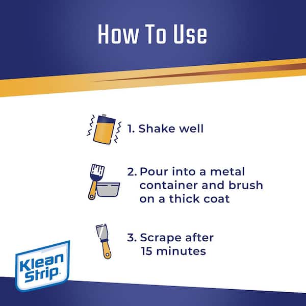 Klean-Strip - 1 qt. Premium Paint Remover and Stripper