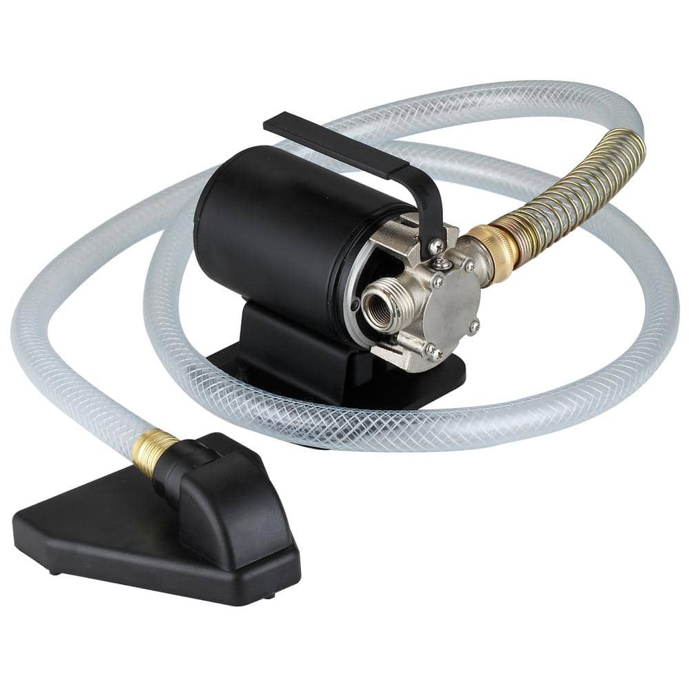 Acquaer 1/10HP Transfer Pump, 3/4 Brass Adapters Connect to Standard Garden Hose(TRP010-2)