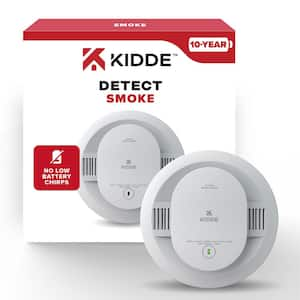 10-Year Battery Powered Smoke Detector with Photelectric Sensor