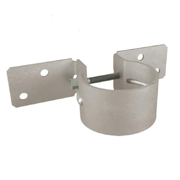 Unbranded PRT2H-TZ 2-3/8-in. x 6-3/8-in. 12-Gauge G185 Pipe Rail Tie