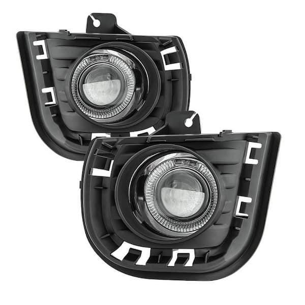 Spyder Auto Scion TC 2014-2016 Halo Projector Fog Lights w/Switch - Clear