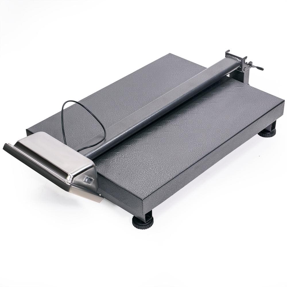 600 lbs Heavy Duty Black Steel Digital Platform Scale