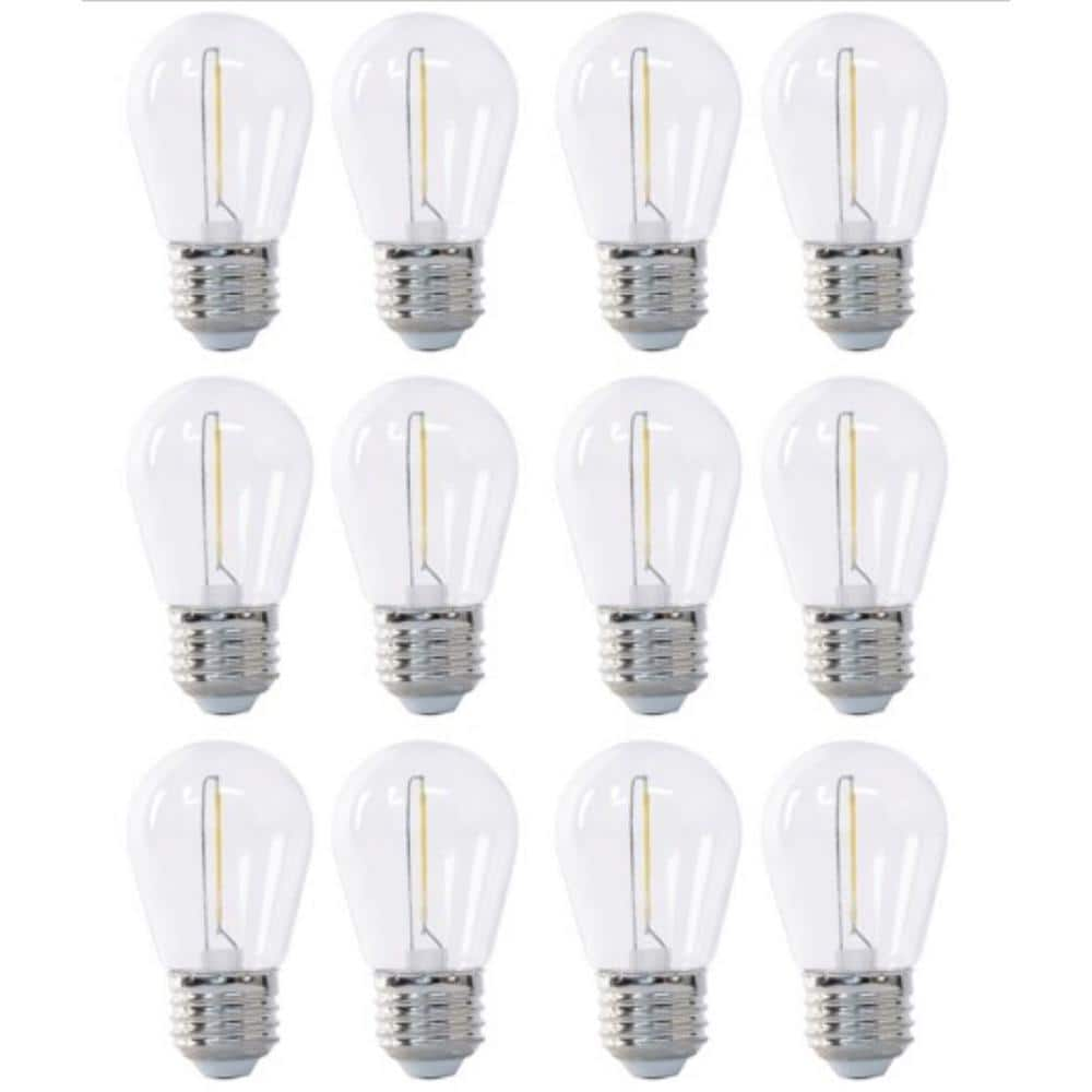 Feit Electric 15-Watt Equivalent S14 HO String Light LED Light Bulb ...