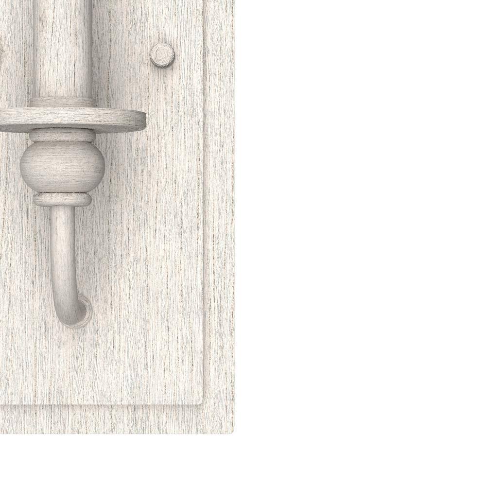 Southcrest Casual Elegance 24" Dimmable White Wall Sconce