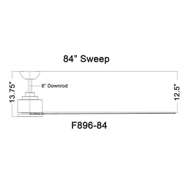 Ventmate 65484 Fan Blade 6in D Bore CW