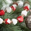 SULLIVANS 72 in. Red Wooden Bead Garland GD1450 - The Home Depot