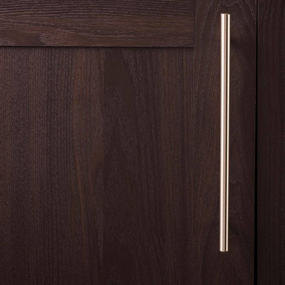 Modern Brass Steel Bar Pull with Mounting Hardware