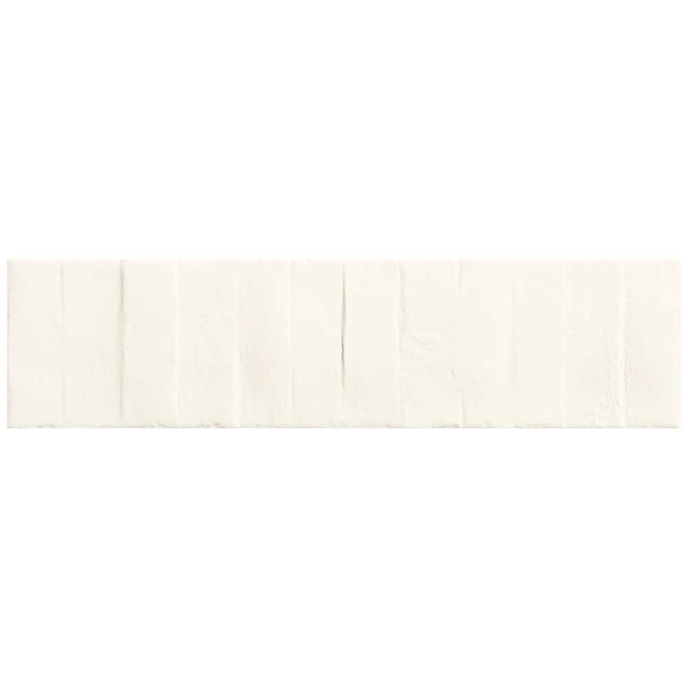 Chord Matter Plaster White 2.95 in. x 0.39 in. Textured Porcelain Wall Tile Sample price history on PriceWatchPro