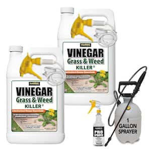 256 oz. 20% Vinegar Weed Killer and One 32 oz. and 1 Gal. Tank Sprayer (2-Pack)