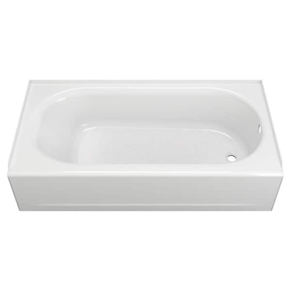 Princeton 60 in. x 30 in. Soaking Bathtub with Right Hand Drain in White