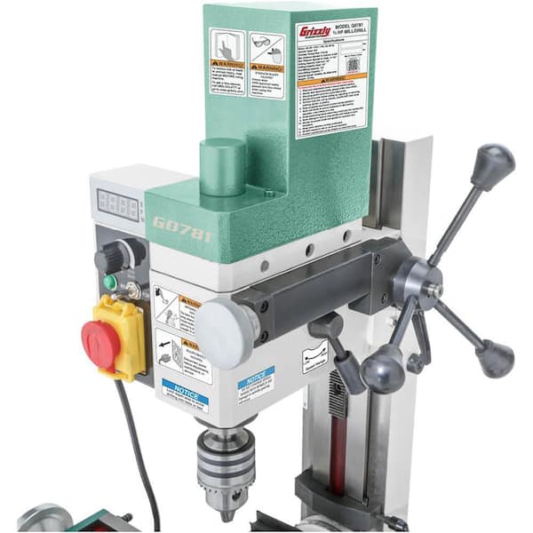 Grizzly Industrial 4 in. x 18 in. 3/4 HP Mill/Drill G0781 - The