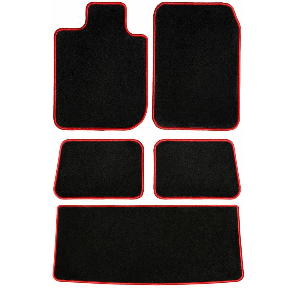 BMW X5 Black Classic 5-Piece Carpet Car Mats/Floor Mats, Custom Fit for 2014-2021 Driver, Passenger, 2nd and 3rd Row price history on PriceWatchPro