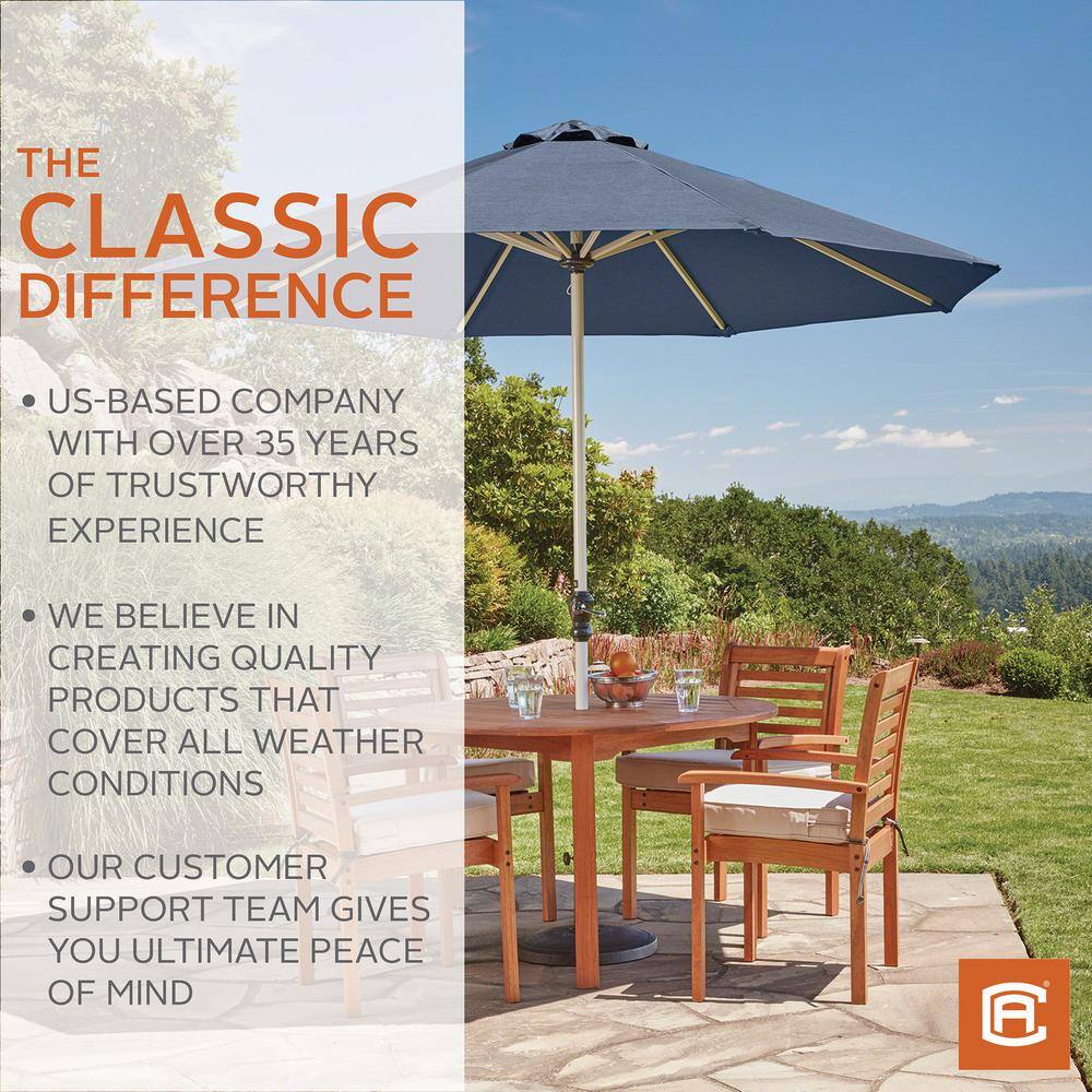 Montlake FadeSafe 23x23 Light Charcoal Grey Patio Chair Cushion